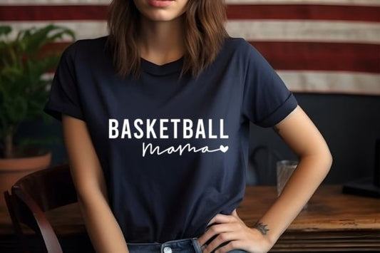 Basketball Mama white Transfer