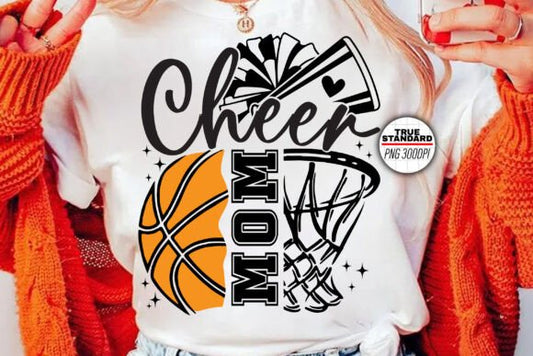 Basketball and Cheer Mom Transfer