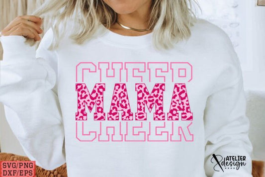 Cheer Mama Pink Transfer